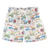 Aflyko Boys' Board Shorts Construction Truck Swim Trunk Beach Swimwear XL view 1
