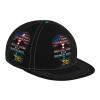 DARLEKS American Grown Bahamian Roots The Bahamas Flag Flat Bill Brim Baseball Cap Cool Hip Hop Trucker Hat Men Women Adjustable Baseball Caps view 1