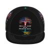 DARLEKS American Grown Bahamian Roots The Bahamas Flag Flat Bill Brim Baseball Cap Cool Hip Hop Trucker Hat Men Women Adjustable Baseball Caps view 2