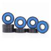 SUOFEILAIMU 608 2RS Inline Roller Skate Wheel Bearing ABEC-9 Skateboard Ball Bearings 608RS Red Sealed 8 * 22 * 7mm Shaft (Color : 608RS-BLUE-8PCS) view 1