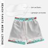 Aflyko Boys' Board Shorts Cute Fire Rescue Truck Swim Trunk Beach Swimwear 4T view 3