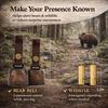 kcrygogo Loud Bear Bells with Leather Button Strap and Emergency Whistle for Survival, Hiking, Biking, Fishing, Climbing2sets view 4