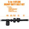 LytHarvest 5-in-1 Tactical Belt Kit with Pouches, Police Web Belt Rig, Law Enforcement Sentinel Duty Gear Kit (Medium) view 2