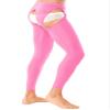 Zaldita Men's Compression Pants Transparent Sports Yoga Leggings Workout Tights Sheer Hot Pants Pink One Size view 3