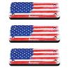 ANTREEMAG Gun Magnet Mount, 55 lb Rating,Magnetic Gun Holster| Rubber Coated Gun Holder for Handgun, Shotgun, Rifles, Revolvers| Beside Holster, Using in Cars, Trucks, Wall, Desk (3-Pack US Flag) view 1