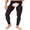 Zaldita Men's Compression Pants Transparent Sports Yoga Leggings Workout Tights Sheer Hot Pants Black One Size view 2