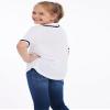 ACEFAST INC Kids Baseball Jersey Button Blank Softball Team Uniform Girls Boys Hip Hop T-Shirt Solid Color Sweatshirt White view 3