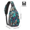 G4Free RFID Sling Bag Crossbody Backpack Small Chest Shoulder Bag Hiking Outdoor view 2