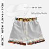 Aflyko Boys' Board Shorts Construction Truck Cartoon Cute Toddler Swim Trunk Beach Swimwear view 3