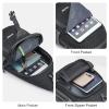 G4Free RFID Sling Bag Crossbody Backpack Small Chest Shoulder Bag Hiking Outdoor view 3