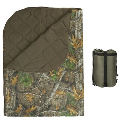 LOOGU Super Camo Blanket Waterproof Poncho Liner for Outdoor Camping, Hiking, Hunting, Survival, Backpacking, Picnicking, Fishing Trips