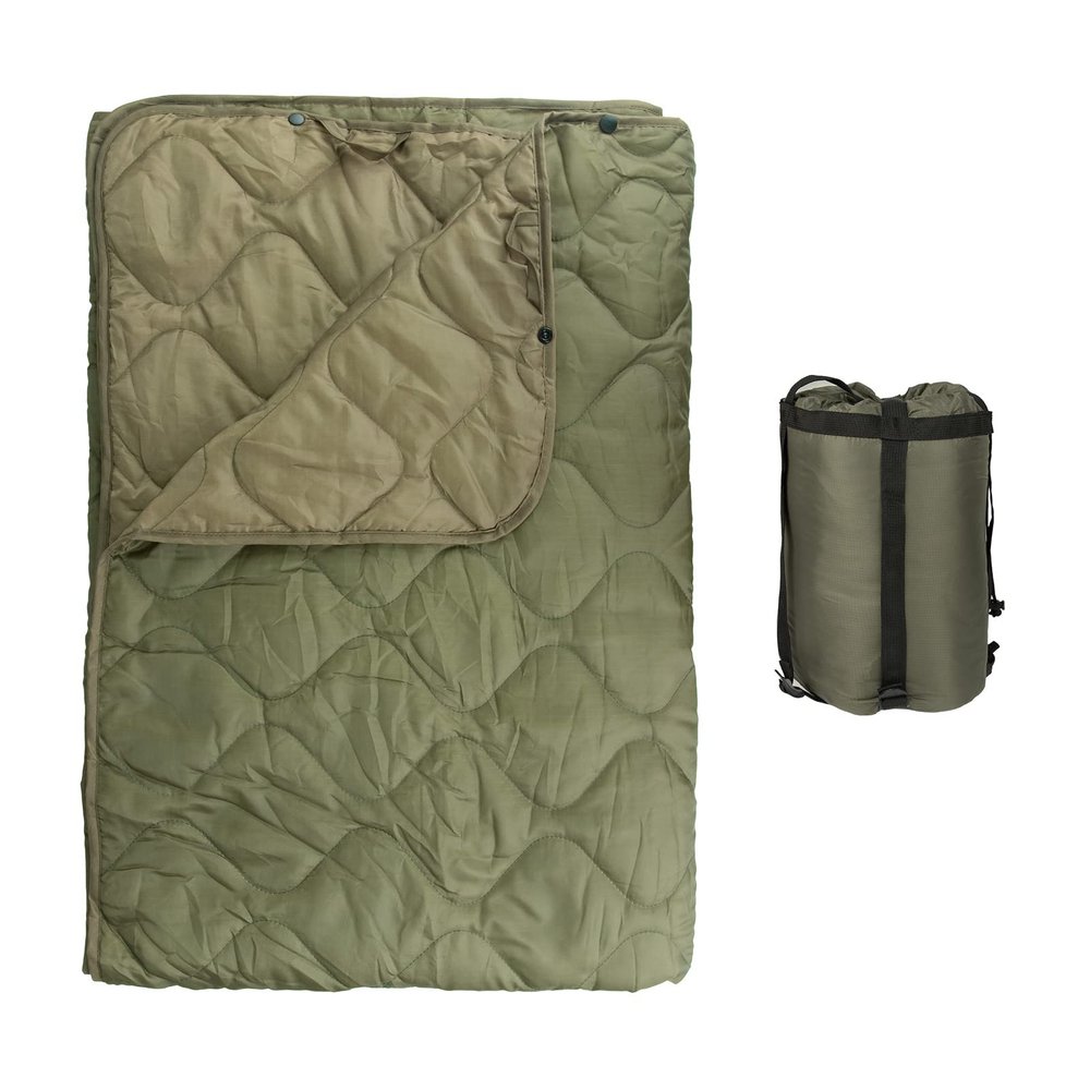LOOGU Camo Blanket Waterproof Poncho Liner for Outdoor Camping, Hiking, Hunting, Survival, Backpacking, Picnicking, Fishing Trips