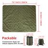 LOOGU Camo Blanket Waterproof Poncho Liner for Outdoor Camping, Hiking, Hunting, Survival, Backpacking, Picnicking, Fishing Trips view 2