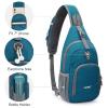 G4Free RFID Sling Bag Crossbody Backpack Small Chest Shoulder Bag Hiking Outdoor view 4