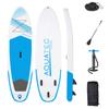AQUATEC 6" Thick Inflatable Paddle Boards - Premium Paddle Board | SUP Accessories - Adjustable Paddle, Pump & Backpack (10.5ft Pro Board (187lb MAX), without Seat) view 1