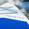 AQUATEC 6" Thick Inflatable Paddle Boards - Premium Paddle Board | SUP Accessories - Adjustable Paddle, Pump & Backpack (10.5ft Pro Board (187lb MAX), without Seat) view 3