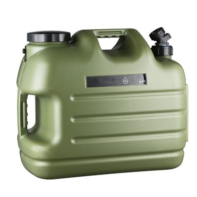 10/18/25L Outdoor Water Storage Containers with Faucet Portable Home Car Large Water Bucket Food-Grade PE Jug Tank for Camping Hiking,25 Liters