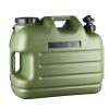 10/18/25L Outdoor Water Storage Containers with Faucet Portable Home Car Large Water Bucket Food-Grade PE Jug Tank for Camping Hiking,25 Liters view 1