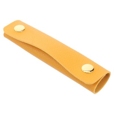 1PC PU Leather Luggage Handle Wrap - Durable Handbag Handle Cover Sleeve for Protection & Comfort, Perfect for Travel, Tote Bags, and Backpacks