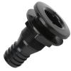 Acouto Thru Hull Fittings for Boats, 11/4in Thru Hull Fitting for Boats ABS Plastic Thru Hull Connection Pipe Fitting for Onboard Plumbing System view 1