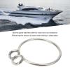Acouto boat ring for ring, Anchor Retriever Ring 8mm Marine Anchor Retrieval Ring Anchor Retrieving System Stainless Steel Polished for Boat Yacht Fishing view 3