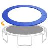 Goplus Trampoline Replacement Pad, 16 15 14 12 10 8FT Spring Cover, No Holes for Poles, Water-Resistant Universal Round Trampoline Accessories Safety Pad (Without Opening Design, Blue, 10 FT) view 1