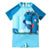 Kids Baby Boys Float Suit with Adjustable Buoyancy Dinosaur Floatation Swimsuit Floating Swimwear Bathing Suit Toddler Swim Vest with 8 Removable Buoyancy Sticks Blue Dinosaur + Guitar 4-5 Years view 1