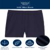 French Toast Girls Biker Shorts - 3 Pack Soft Cotton Stretchy Under Girls Bike Shorts for Uniforms Skirts and Dresses, Size X-Large, Navy/Navy/Navy view 2