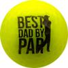 Best Dad by Par Fathers Day Golf Balls  12-Pack Golf Gift  Tournament Quality Balls  Unique Gift for Dad or Grandpa view 2