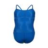 ARENA Girl's Team Challenge Back Solid Swimsuit - Royal/White - Size 28 view 3