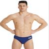 ARENA Mens Team Solid Swim Brief MaxLife Athletic Swimwear Professional Training Swimsuit Sports Bathing Suit, Navy/White, US Size 28 view 1