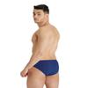 ARENA Mens Team Solid Swim Brief MaxLife Athletic Swimwear Professional Training Swimsuit Sports Bathing Suit, Navy/White, US Size 28 view 2