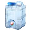 5/5.5L/7.5/8/10/12L Capacity Outdoor Water Bucket Portable Driving Water Storage Bucket Tank Container with Faucet for Camping Picnic,10Liters view 1