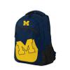 FOCO Michigan Wolverines NCAA Colorblock Action Backpack view 2