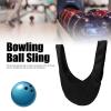 SUNGOOYUE Bowling Seesaw Bag, Polyester Bowling Ball Sling Bag with Handle Design, Portable Twill Lining Bowling Sling Case for, 60cm Length(Black) view 3