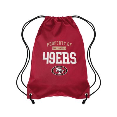FOCO San Francisco 49ers NFL Property Of Drawstring Backpack