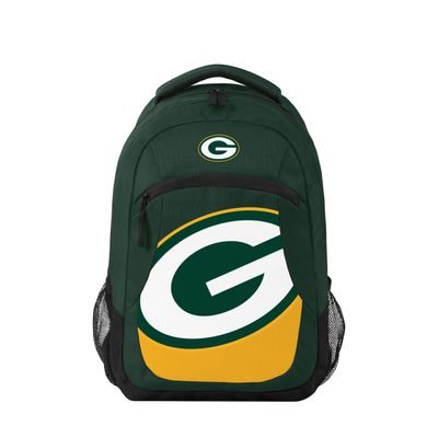 FOCO Green Bay Packers NFL Colorblock Action Backpack