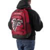 Atlanta Falcons NFL Big Logo Bungee Backpack view 4