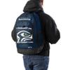 Seattle Seahawks NFL Big Logo Bungee Backpack view 4