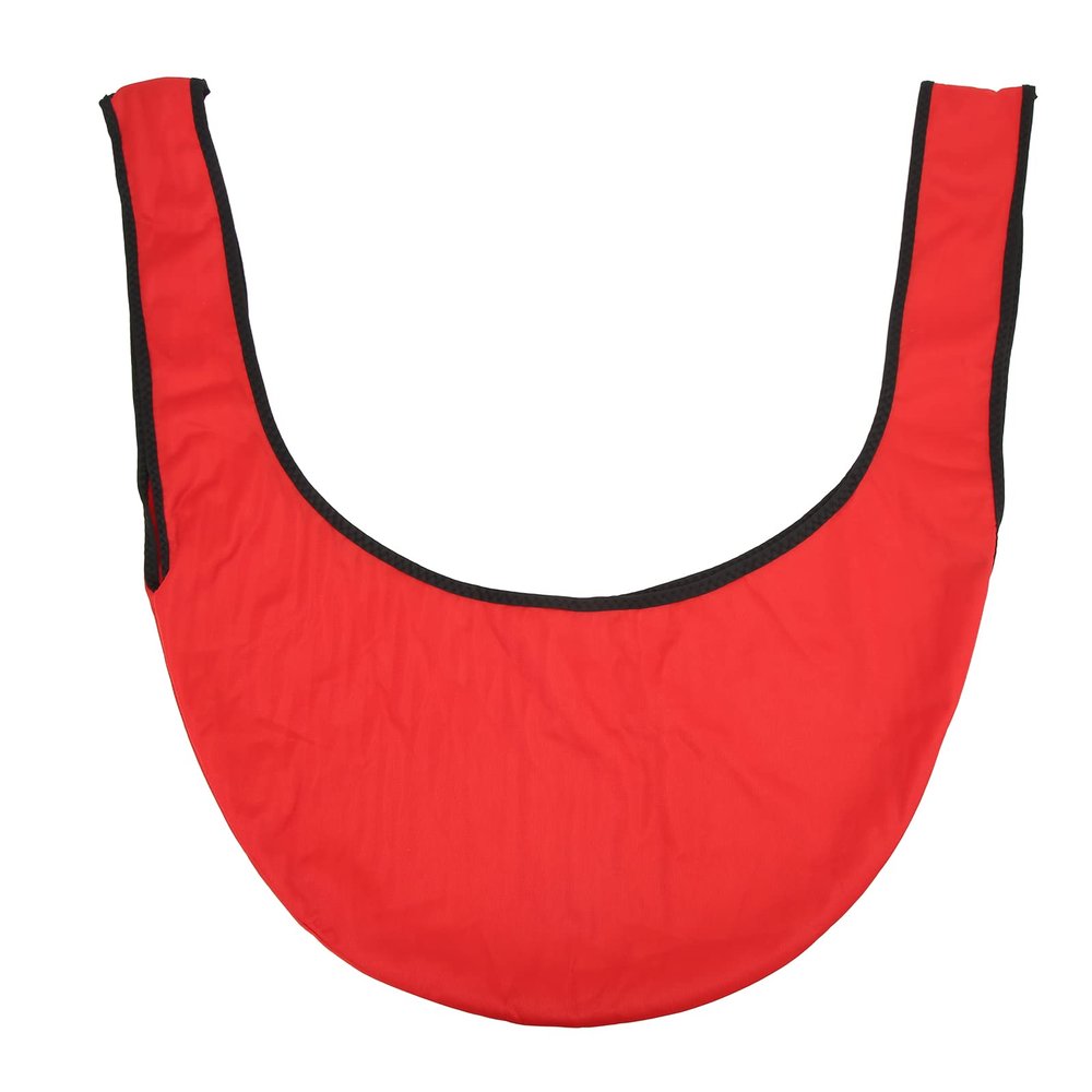SUNGOOYUE Bowling Seesaw Bag, Polyester Bowling Ball Cleaner Holder Bag - Portable Twill Lining Polisher Bag for Ball Cleaning 60cm Length(Red)