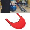 SUNGOOYUE Bowling Seesaw Bag, Polyester Bowling Ball Cleaner Holder Bag - Portable Twill Lining Polisher Bag for Ball Cleaning 60cm Length(Red) view 4