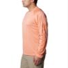Columbia Men's Fork Stream Long Sleeve Shirt, Summer Peach, X-Large view 3
