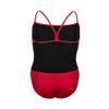 ARENA Girl's Solid Team Challenge Swimsuit - Red/White - Size 26 view 3