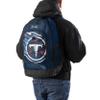 Tennessee Titans NFL Big Logo Bungee Backpack view 4