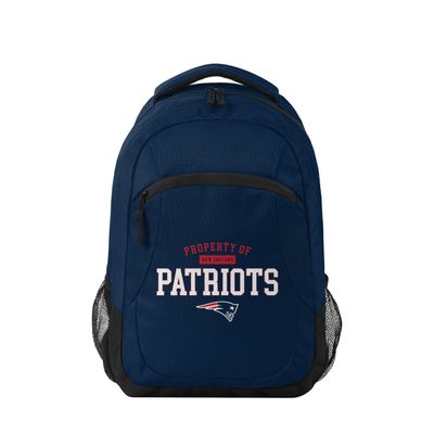 FOCO New England Patriots NFL Property Of Action Backpack