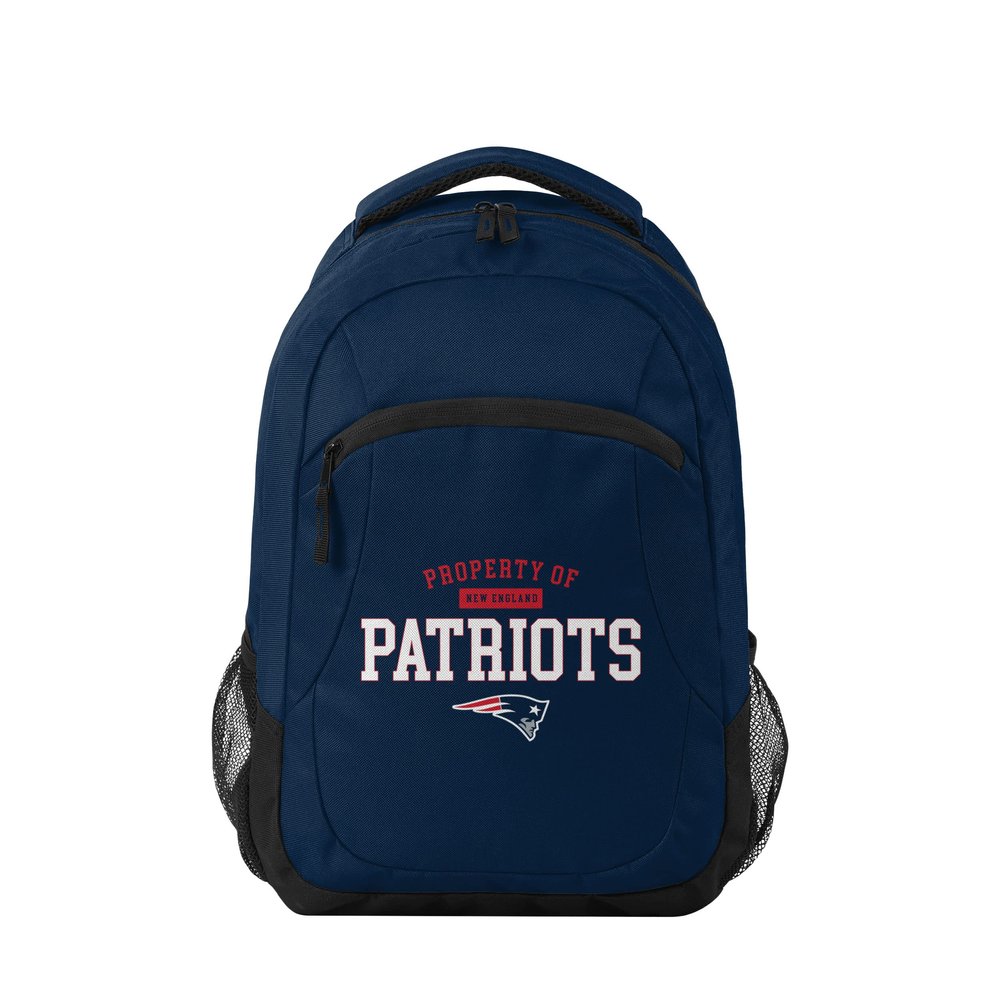 FOCO New England Patriots NFL Property Of Action Backpack