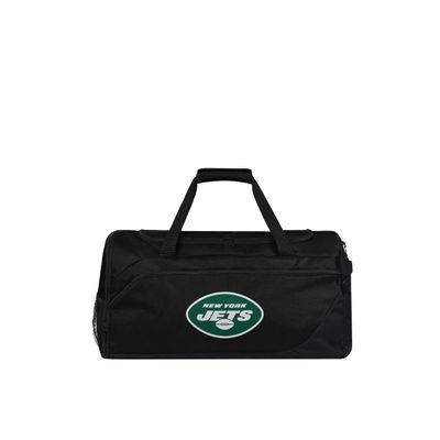 FOCO New York Jets NFL Solid Big Logo Duffle Bag