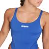 ARENA Women's Solid Team MaxLife Swimsuit Swim Tech Back One Piece Racing Bathing Suit Competition Training Swimwear, Royal/White, US Size 28 view 4