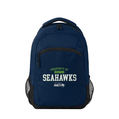 FOCO Seattle Seahawks NFL Property Of Action Backpack