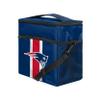 FOCO New England Patriots NFL Team Stripe Tailgate 24 Pack Cooler view 1